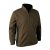 DEERHUNTER Fleecejacke Herren Gamekeeper Bonded Braun