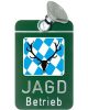 Dr. Gmünder Autoschild Jagdbetrieb