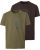 Parforce T-Shirts 2er-Pack Bock Camo