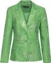 White Label Blazer mit floralem Allover-Stick