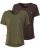 Parforce Damen T-Shirts 2er-Pack Hirsch