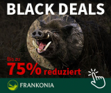 Frankonia BLACK DEALS –  bis 75% Rabatt sichern