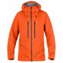 Fjällräven – Bergtagen Eco-Shell Jacket – Regenjacke Gr S orange/rot