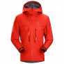 Arc’teryx – Alpha AR Jacket – Regenjacke Gr XS rot