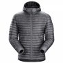 Arc’teryx – Cerium SL Hoody – Daunenjacke Gr S grau/schwarz