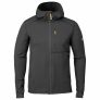 Fjällräven – Keb Fleece Hoodie – Fleecejacke Gr S schwarz