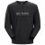 Arc’teryx – Mentum Centre Pullover – Fleecepullover Gr S schwarz