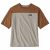 Patagonia – Cotton in Conversion Tee – T-Shirt Gr L grau/braun