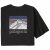 Patagonia – Line Logo Ridge Pocket Responsibili-Tee – T-Shirt Gr XS schwarz