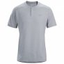 Arc’teryx – Kadem Henley S/S – T-Shirt Gr S grau