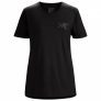 Arc’teryx – Women’s Bird Emblem S/S – T-Shirt Gr XS schwarz