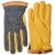 Hestra – Deerskin Wool Tricot – Handschuhe Gr 6 orange/grau