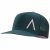 Arc’teryx – A-Pop Trucker – Cap Gr One Size schwarz/türkis